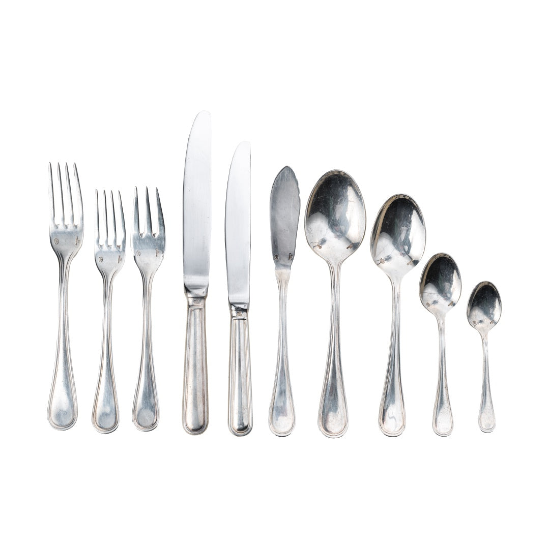 posate linea contour argento