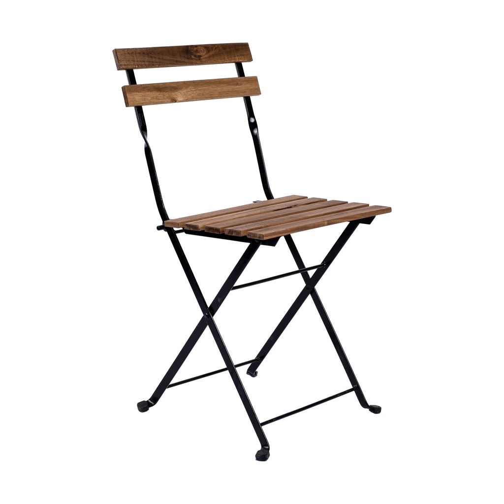 SEDIA MODELLO COUNTRY CHIC IN LEGNO E FERRO