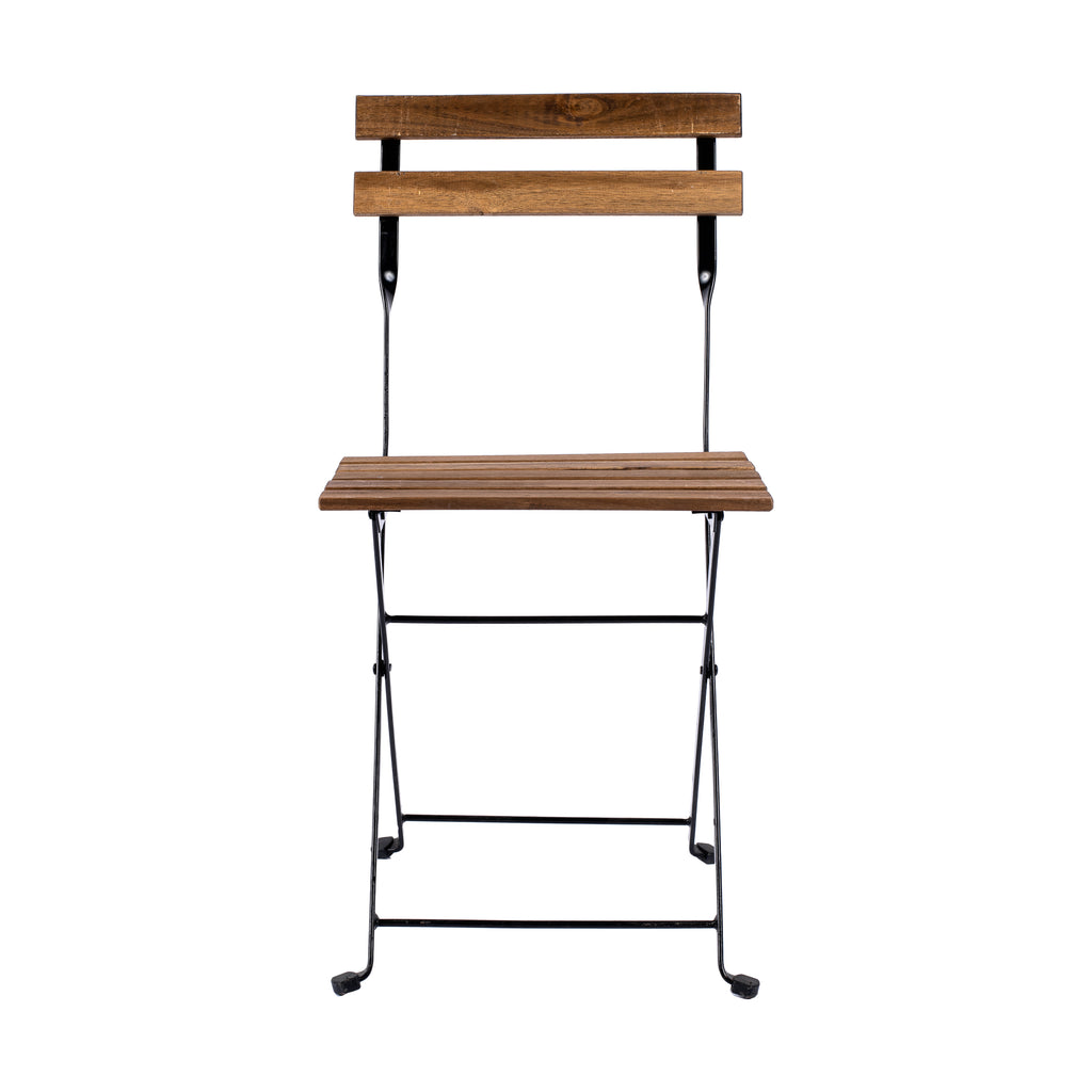 SEDIA MODELLO COUNTRY CHIC IN LEGNO E FERRO