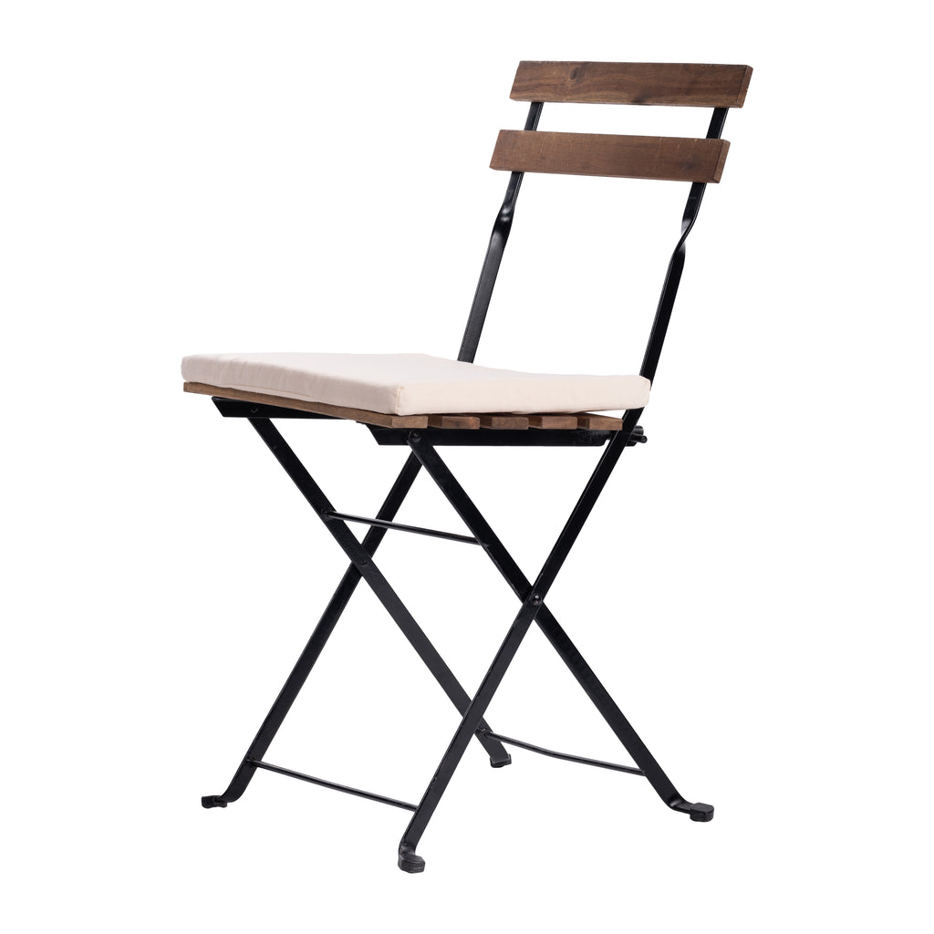 CUSCINO CREMA PER SEDIA COUNTRY CHIC cm 40x30
