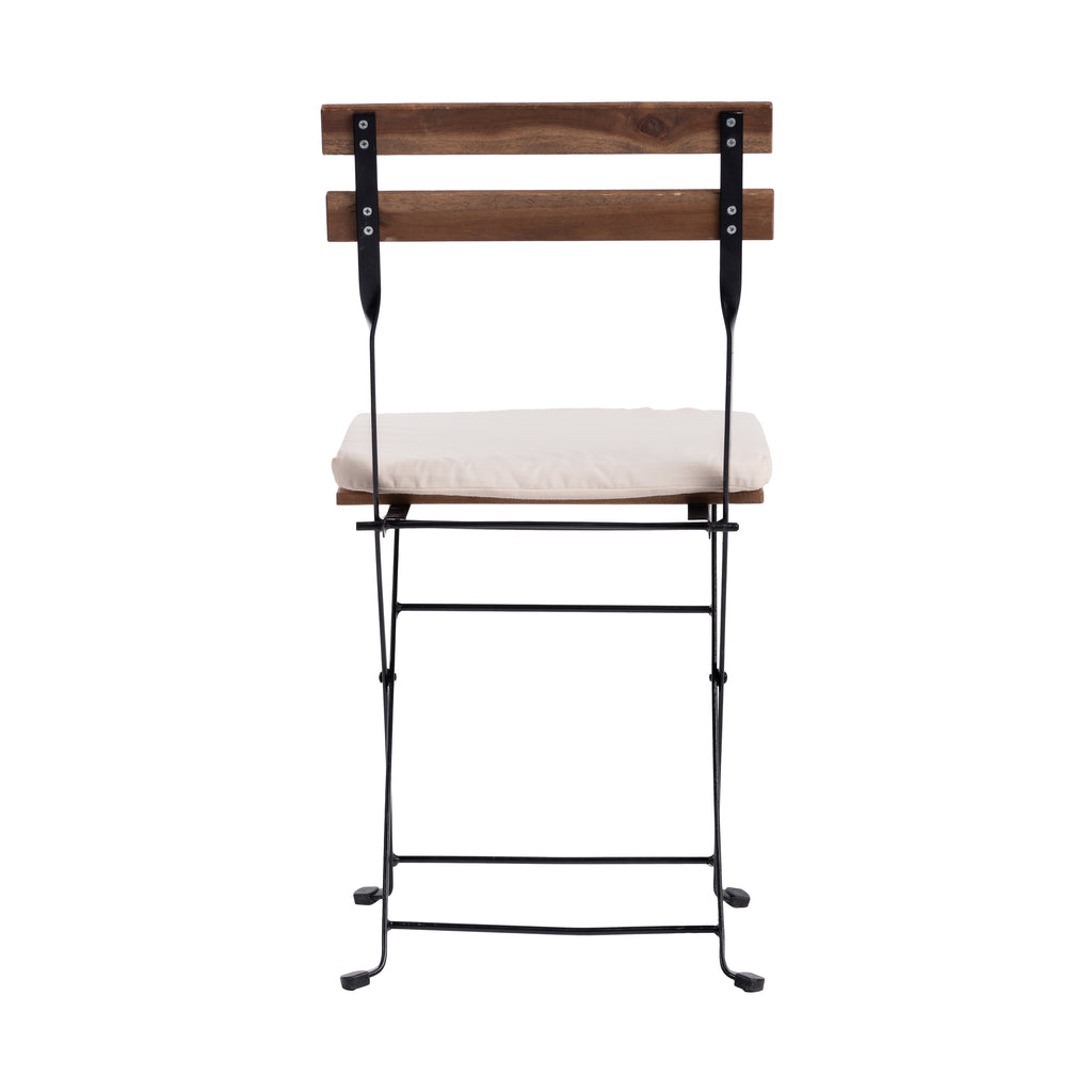 CUSCINO CREMA PER SEDIA COUNTRY CHIC cm 40x30