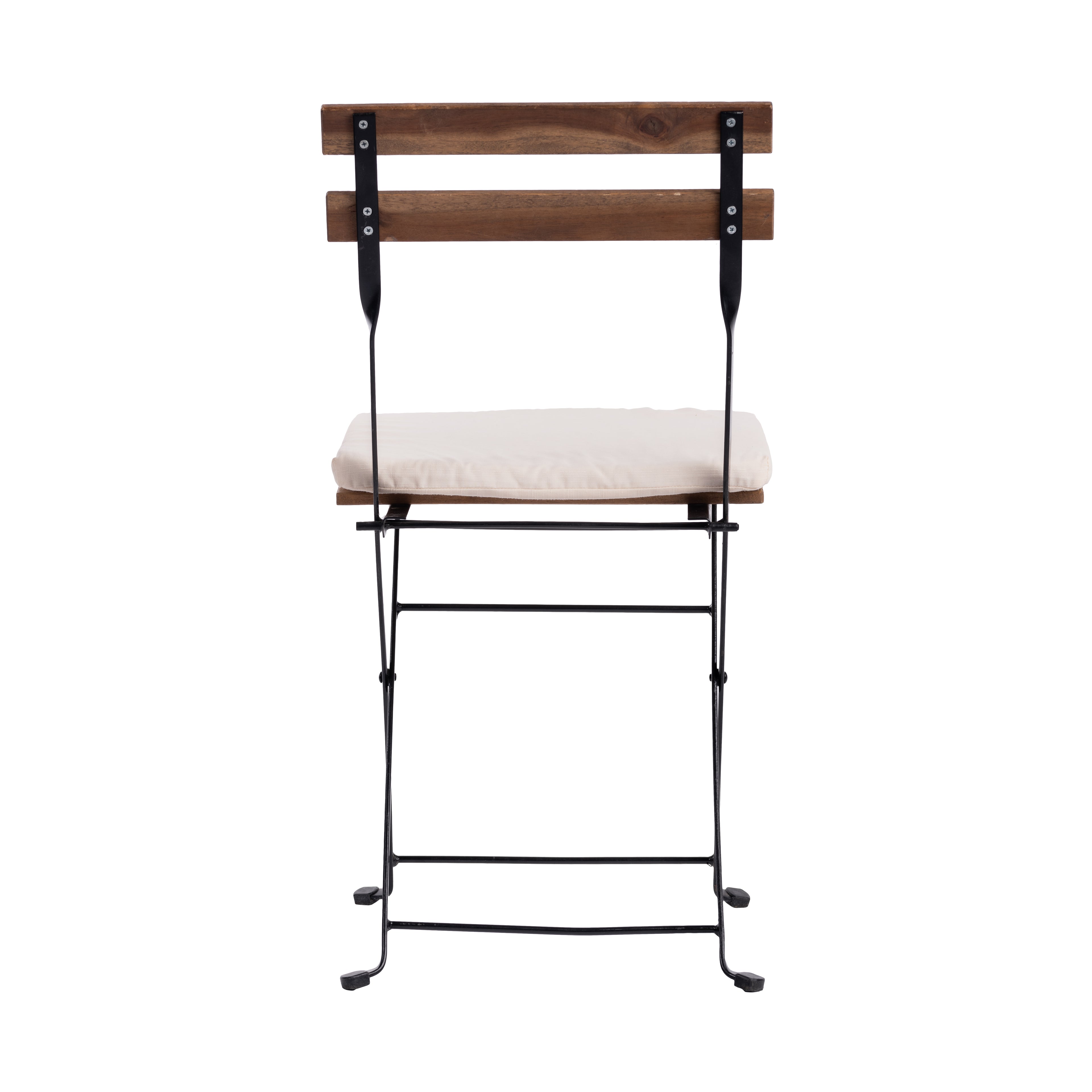 CUSCINO CREMA PER SEDIA COUNTRY CHIC cm 40x30