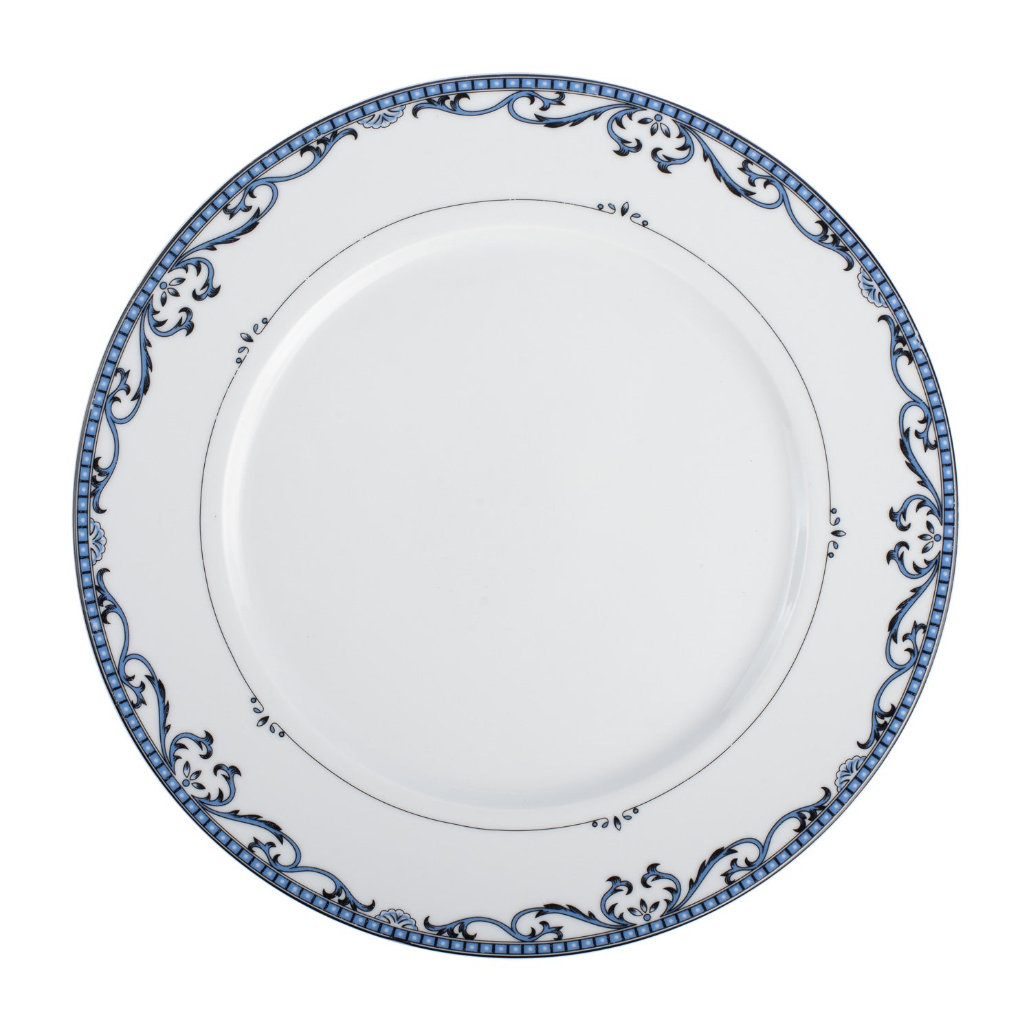 SOTTOPIATTO PORCELLANA FANTASIA BLU Ø cm 32