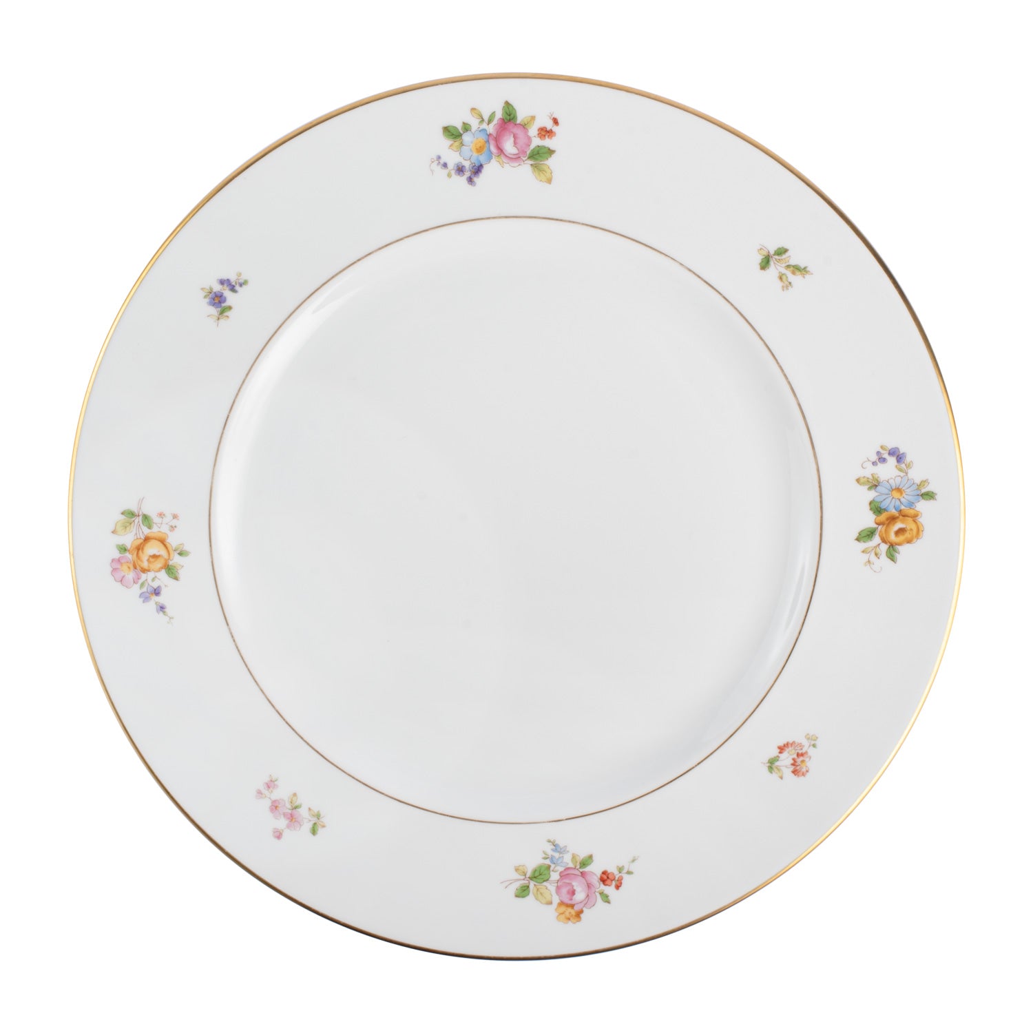 SOTTOPIATTO RICHARD GINORI B FILO ORO FLOREALE Ø cm 31,5