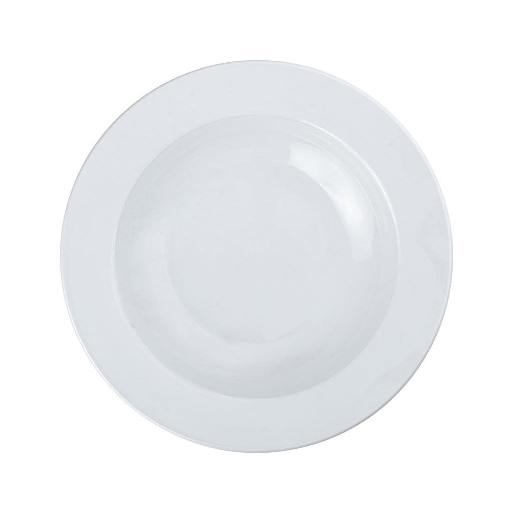 PIATTO FONDO BONE CHINA "LA TAVOLA" V.B. Ø cm 21,5 (conf 40 pz)