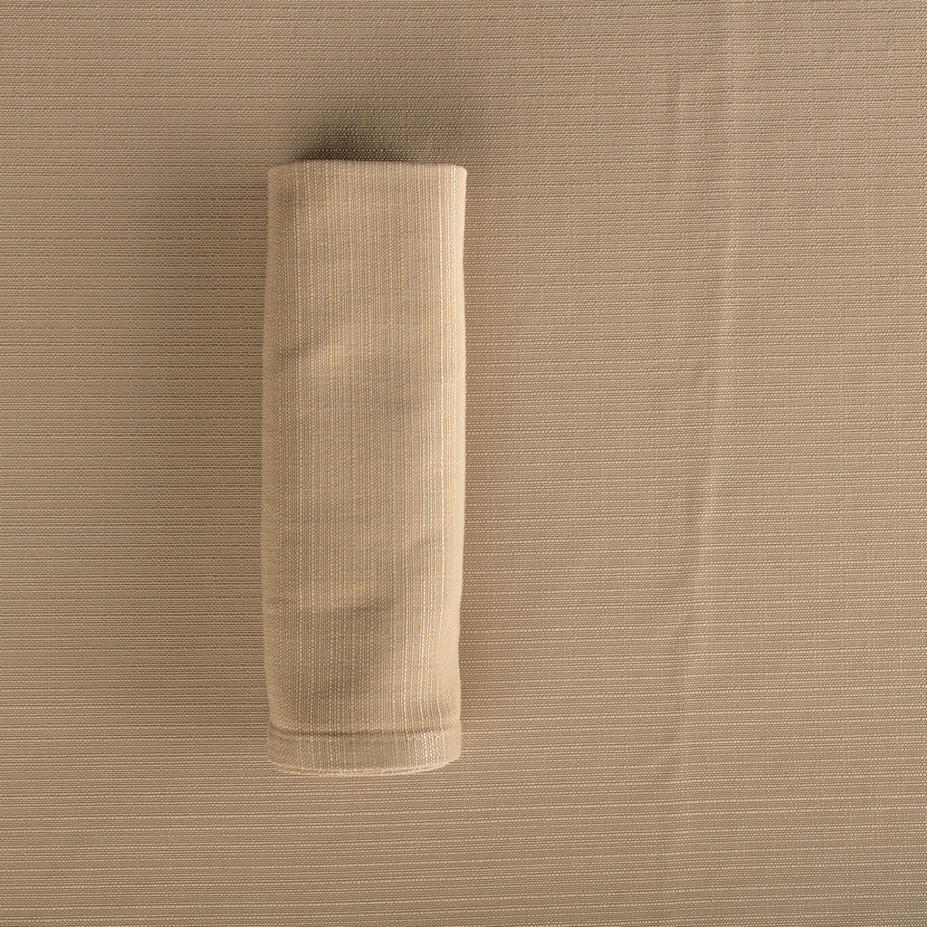 TOVAGLIOLO EFFETTO LINO TABACCO cm 50x50