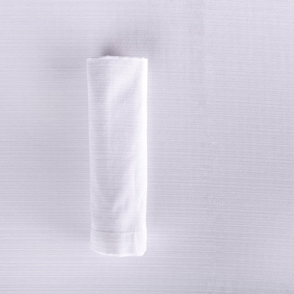 TOVAGLIOLO EFFETTO LINO BIANCO cm 50x50