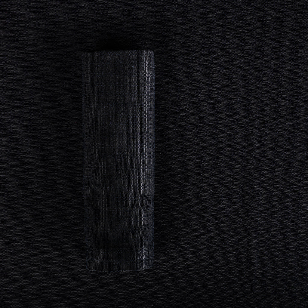 TOVAGLIOLO EFFETTO LINO NERO cm 50x50