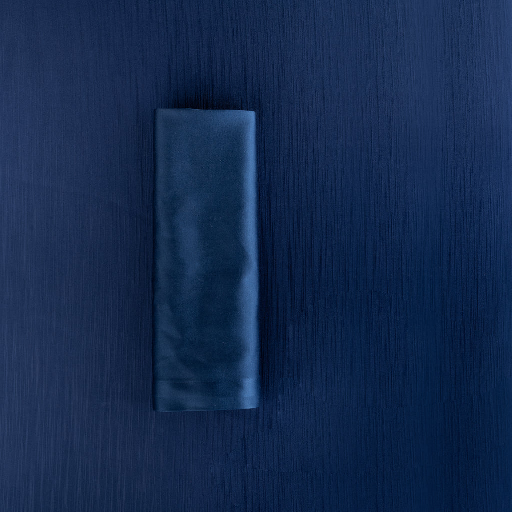 TOVAGLIOLO RASO BLU NOTTE cm 50x50