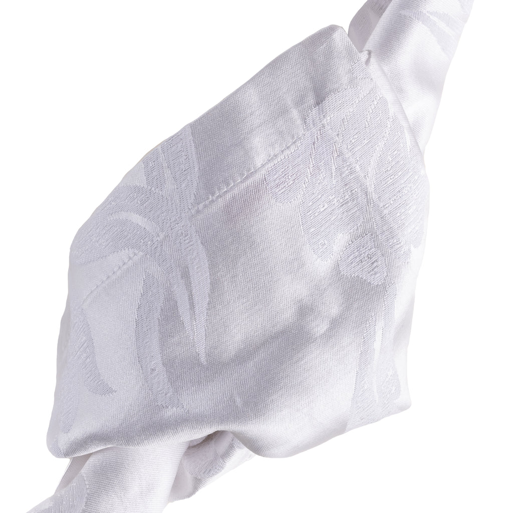 TOVAGLIOLO DAMASCATO BIANCO cm 50x50