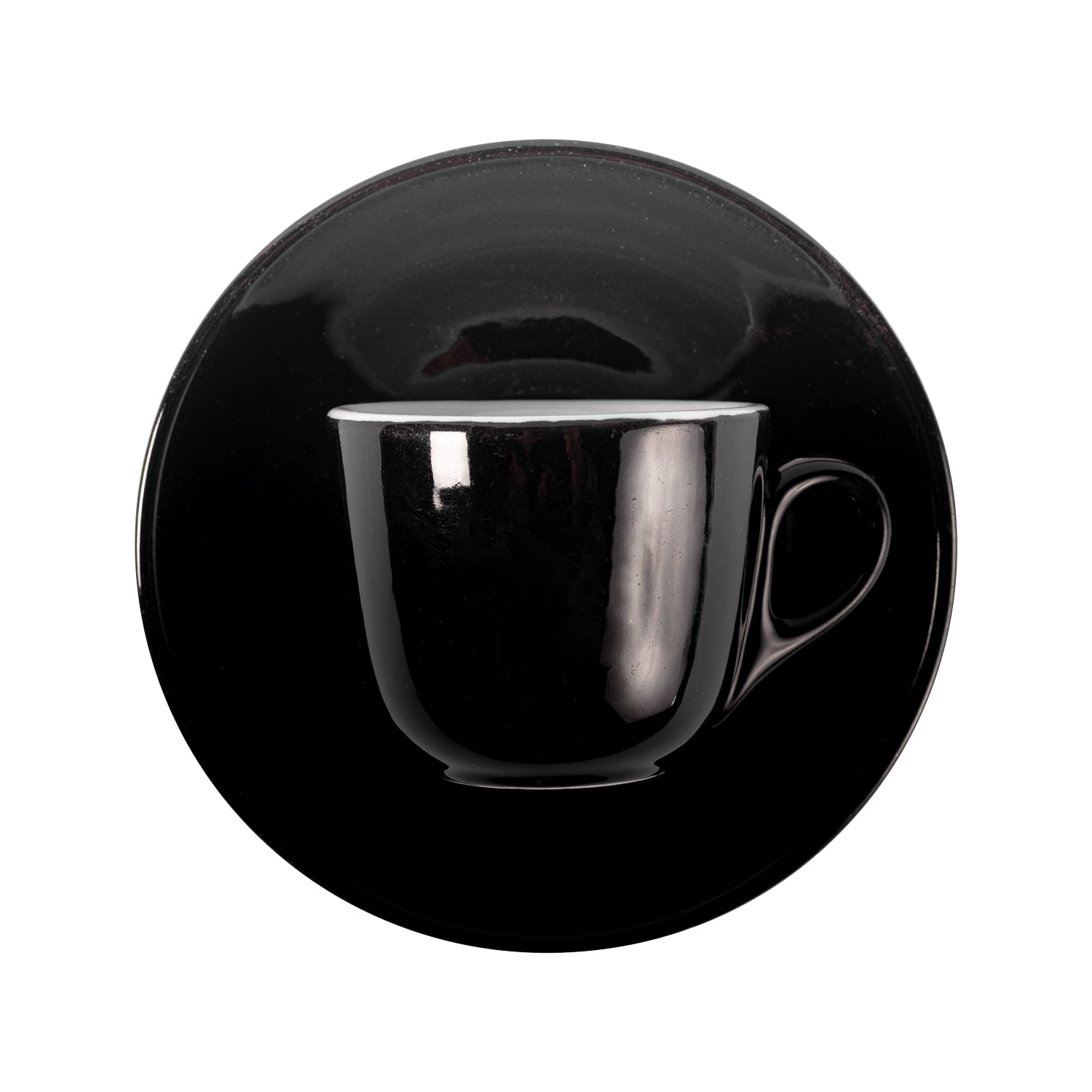 TAZZA THE’ PORCELLANA NERA “CAFFE’INCAS”