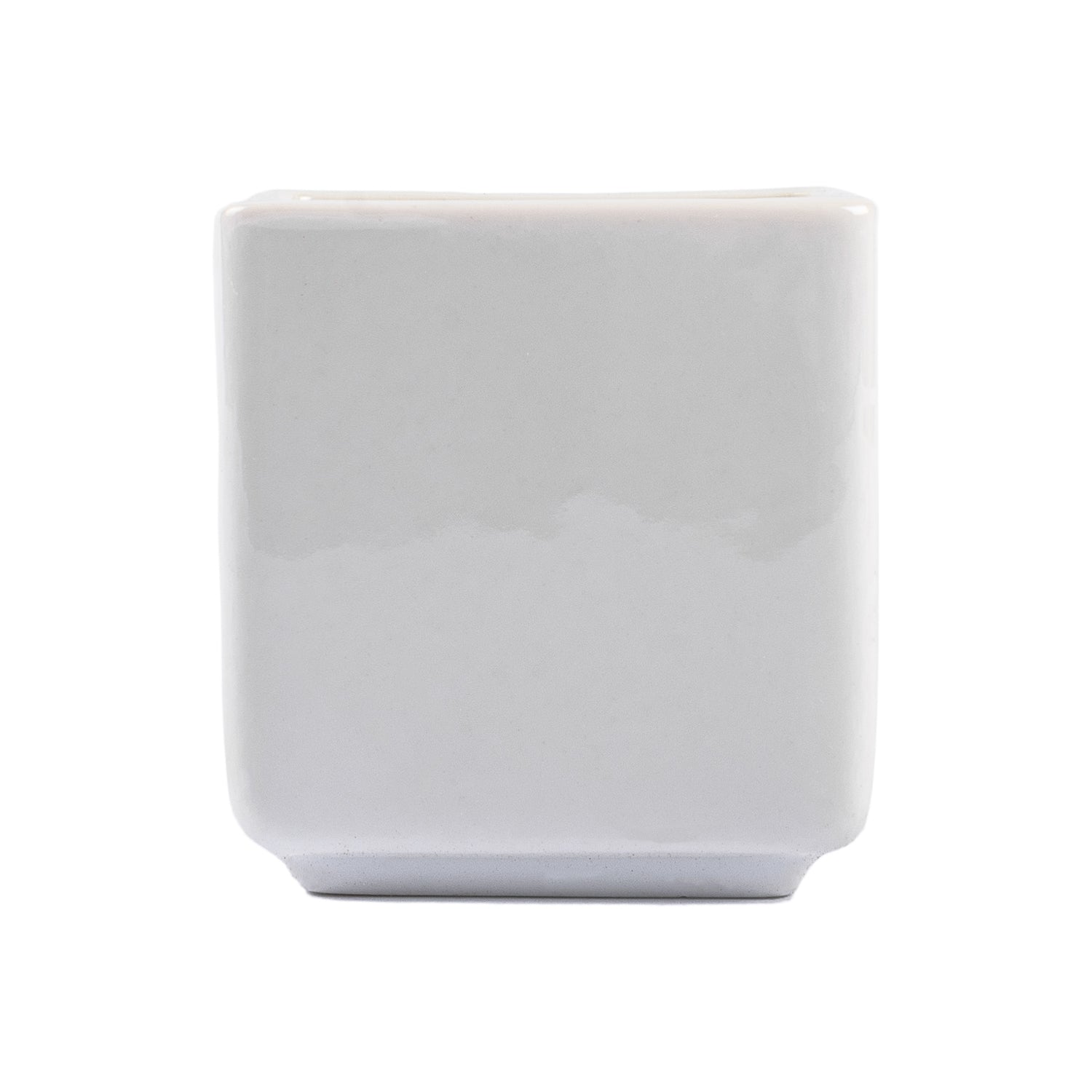 MONOPORZIONE PORCELLANA BIANCA CUBO cm 5x5x5