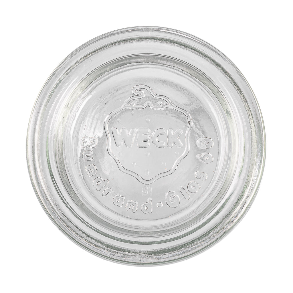 MONOPORZIONE VETRO CILINDRO CON COPERCHIO WECK Ø cm 6,5x7(h)