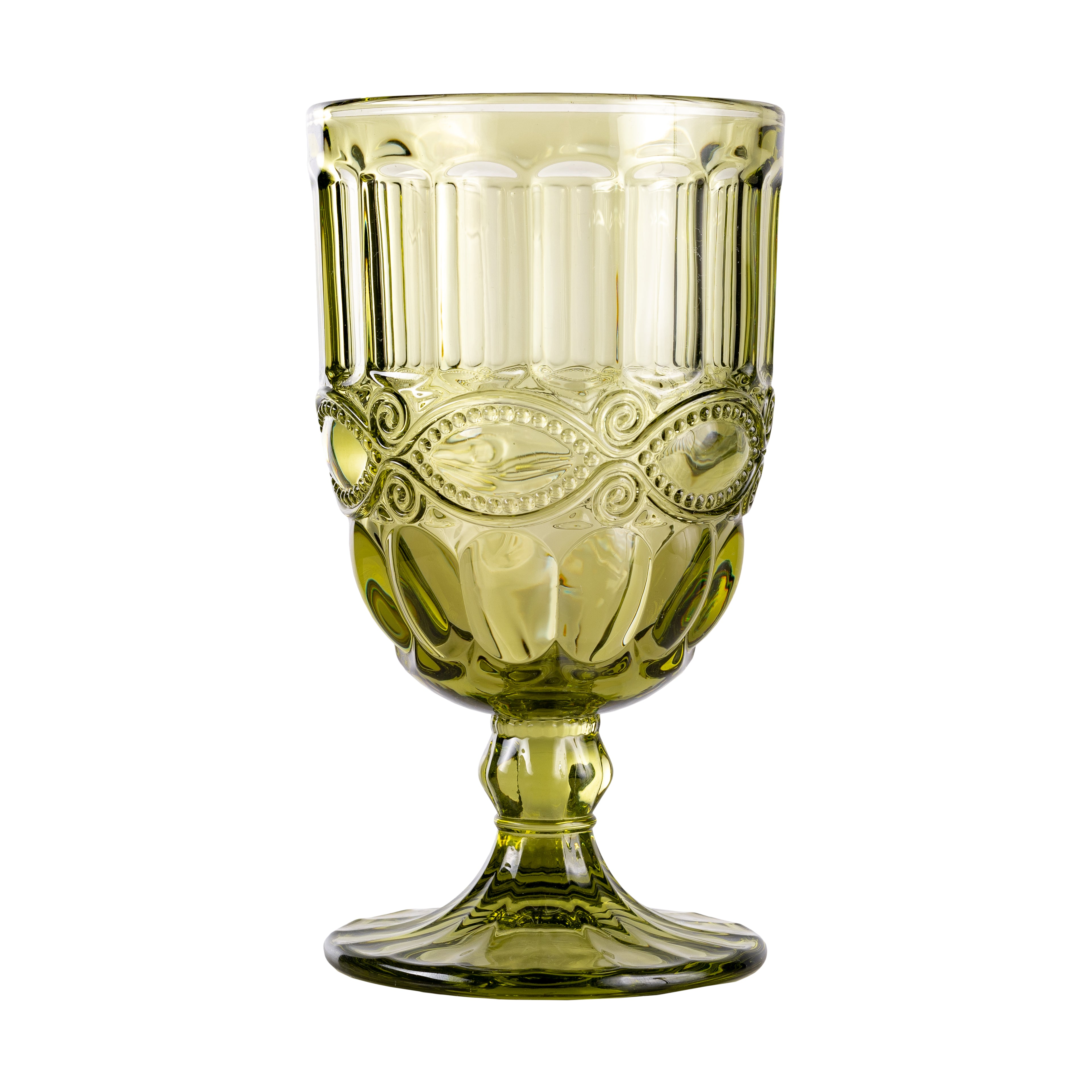 BICCHIERE SOLANGE CALICE VERDE OLIVA (conf 25 pz)