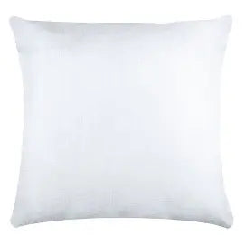CUSCINO BIANCO QUADRO ECOPELLE 40x40 cm