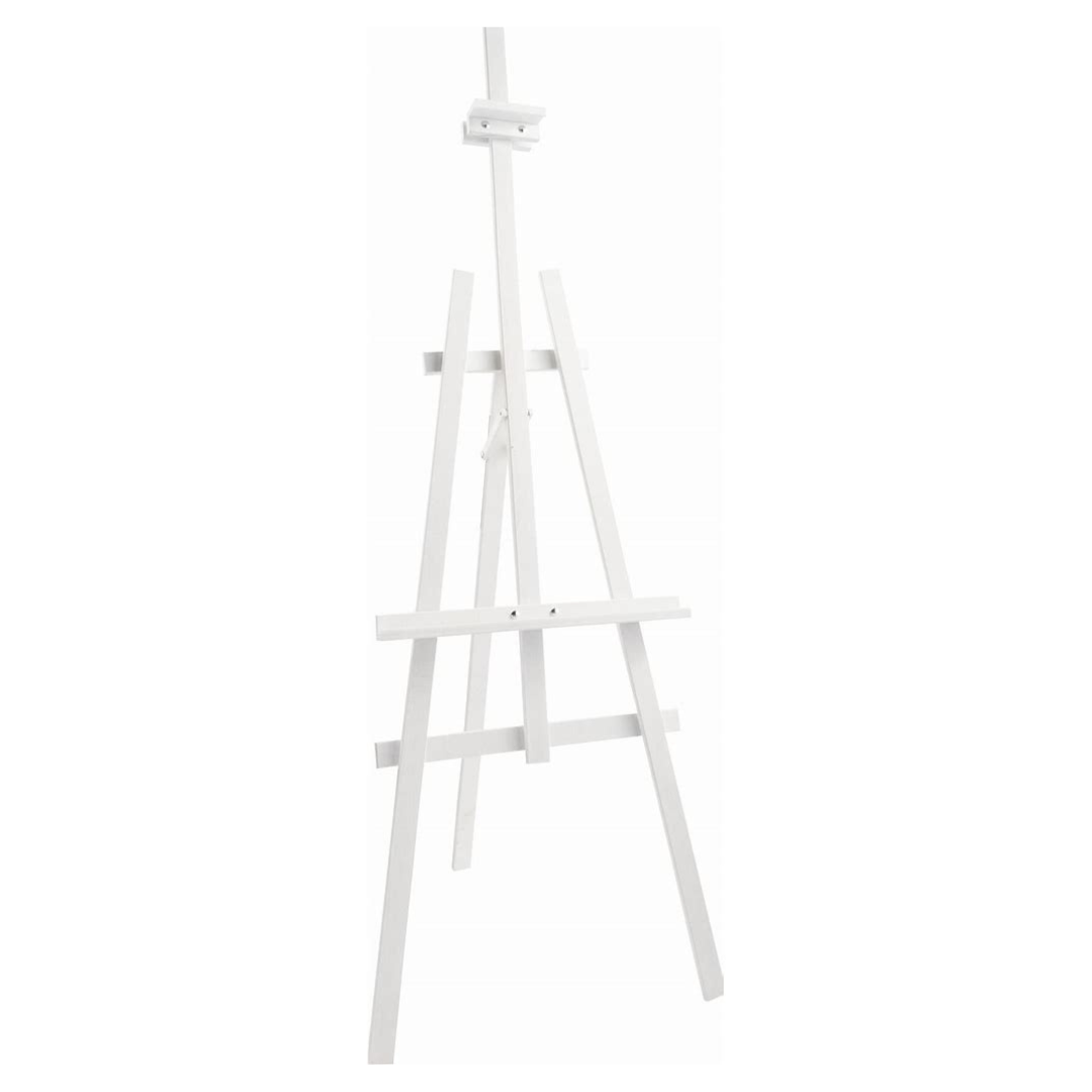 CAVALLETTO TREPPIEDE MOD PITTORE COLORE BIANCO