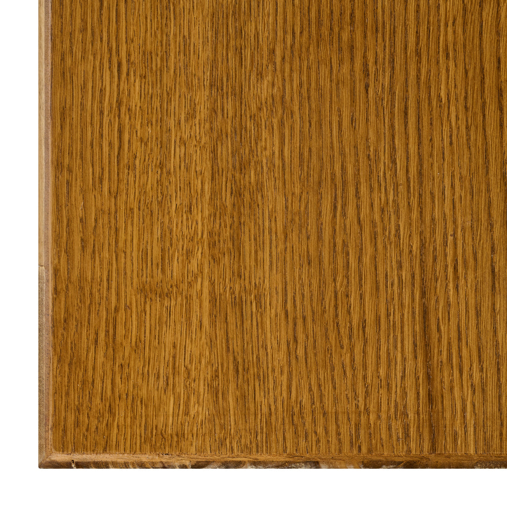 TAVOLO COUNTRY MARRONE RETTANGOLARE CON GAMBE A CIPOLLA cm 185X120 h75