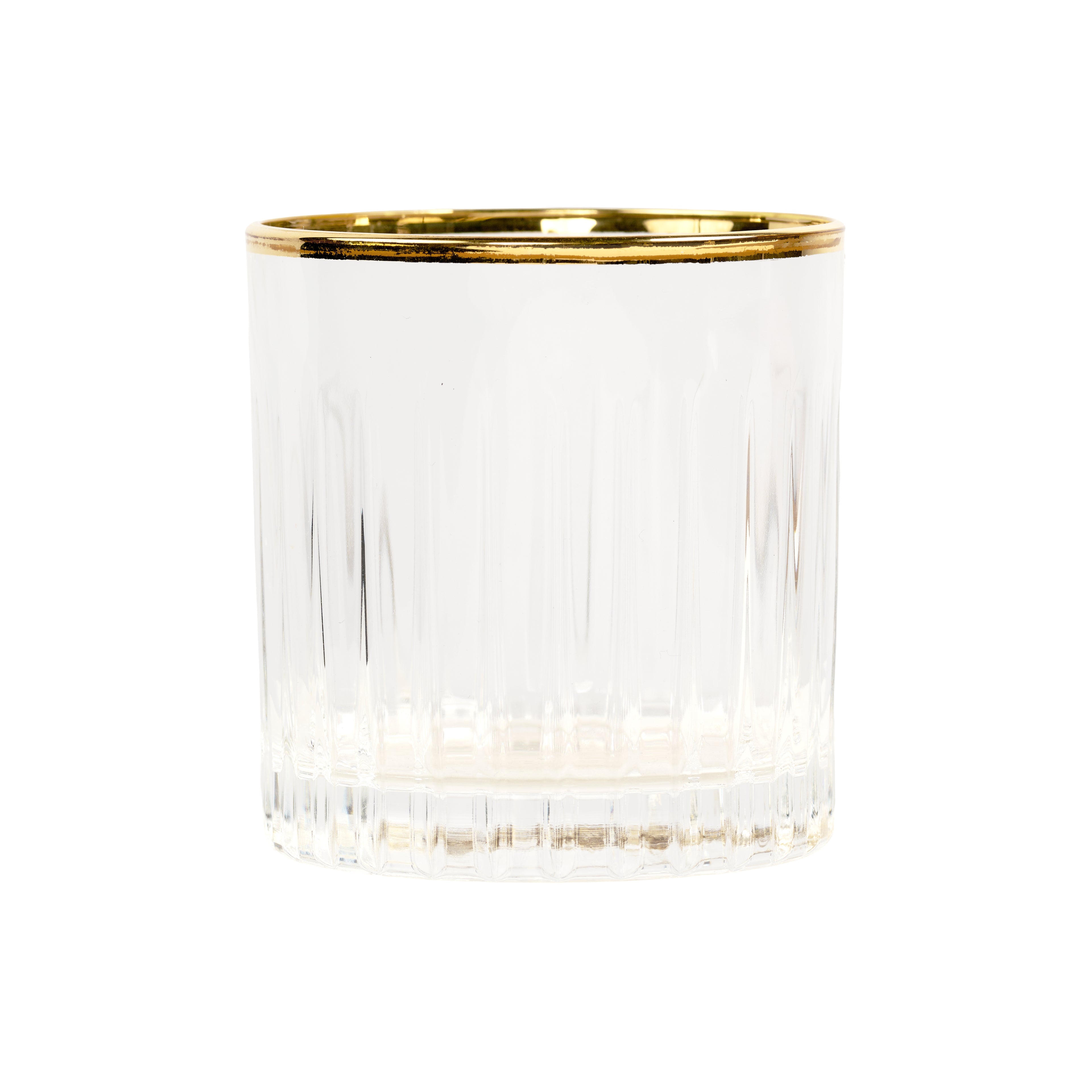 BICCHIERE ACQUA TIMELESS FILO ORO CL 31 (conf 25 pz)
