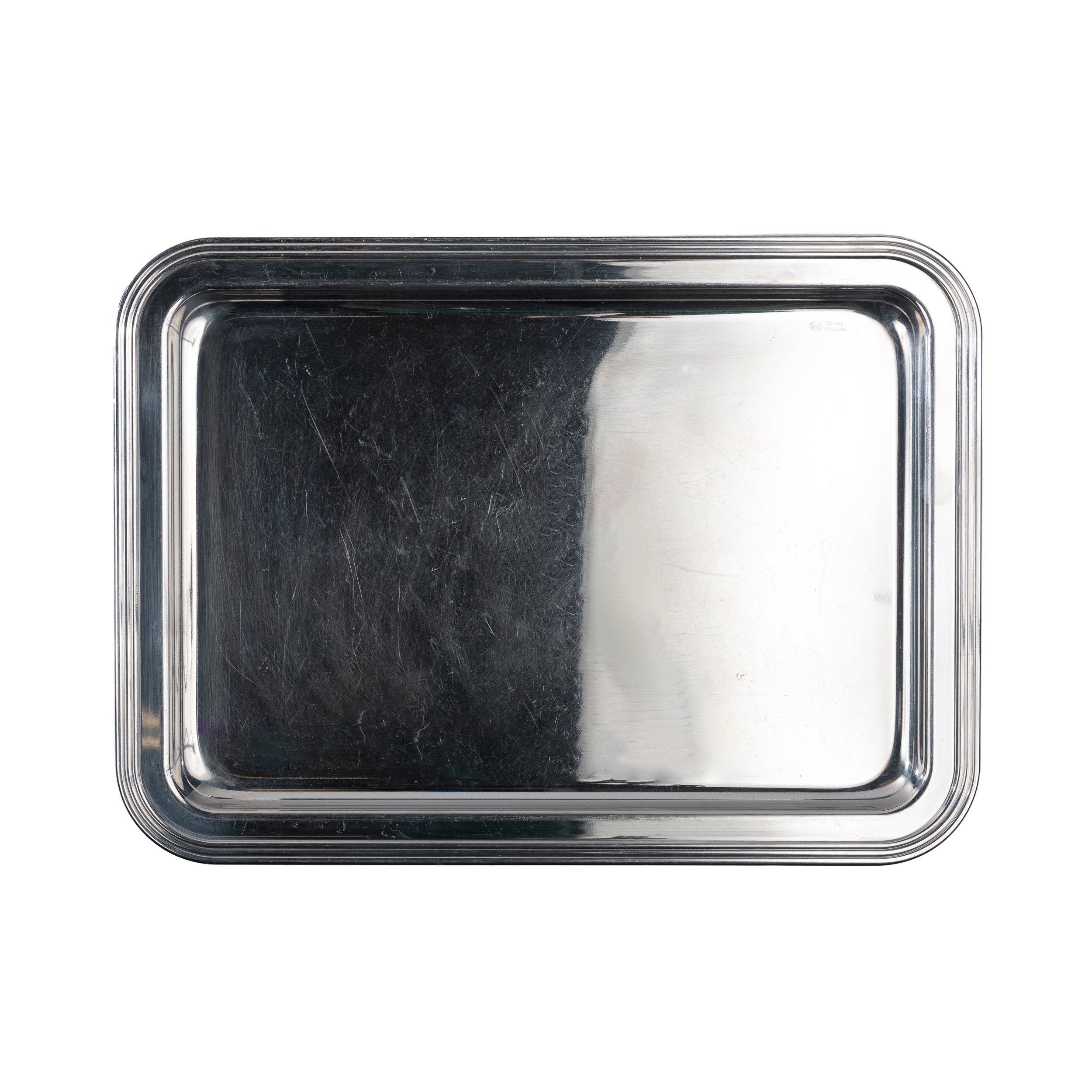 GUANTIERA ARGENTO RETTANGOLARE cm 32x44