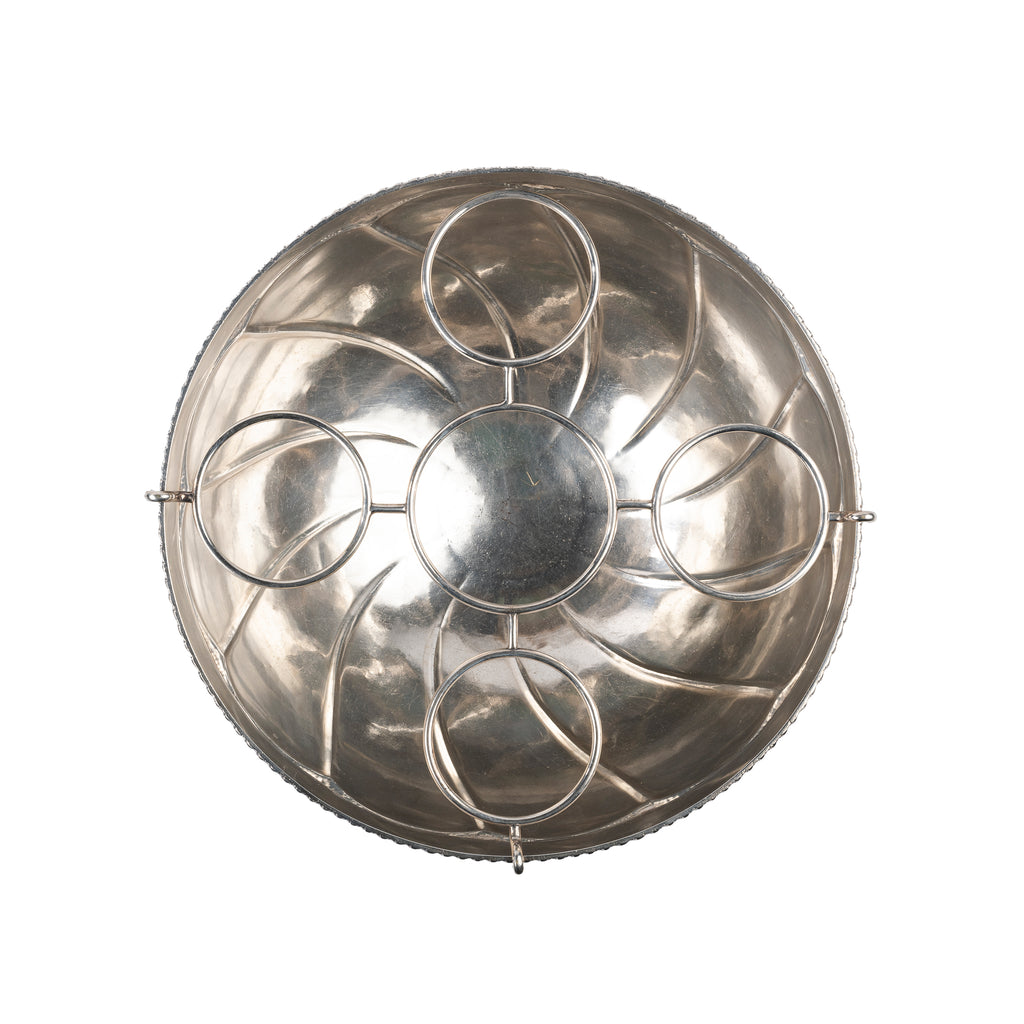 SPUMANTIERA ARGENTO LAVORATA cm 40