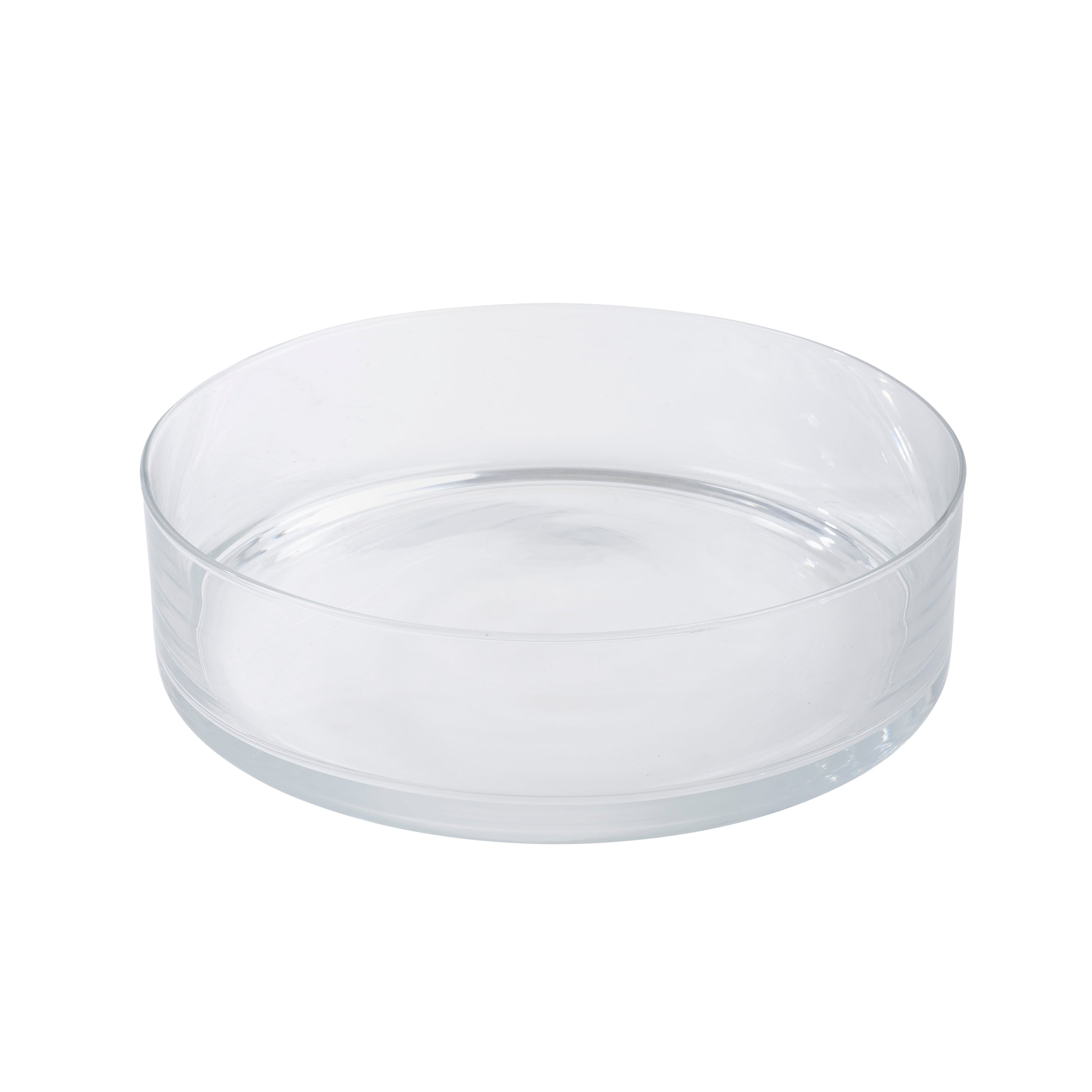 VASO VETRO CILINDRO BASSO Ø 30 H 8CM