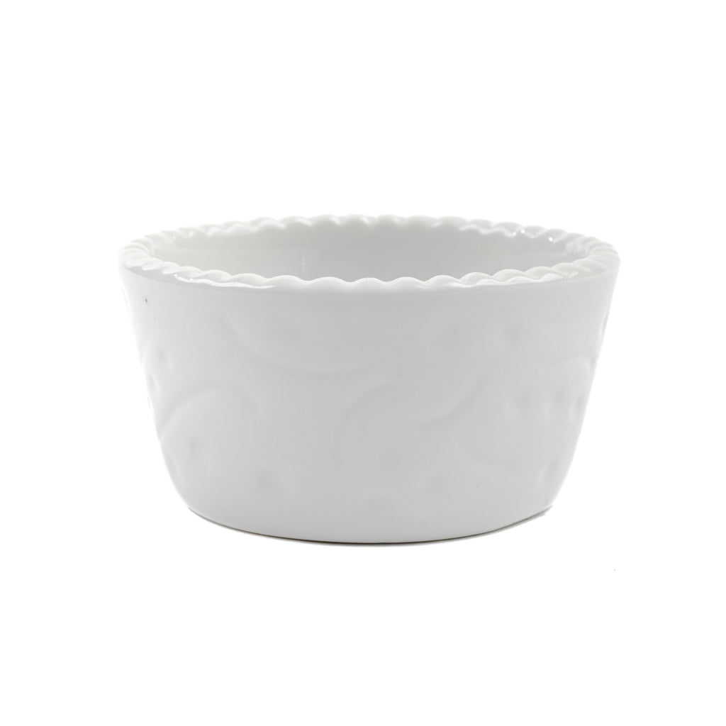 COCCETTO PER SOUFFLE' PORCELLANA ROYALE Ø cm 9 x 5(h)