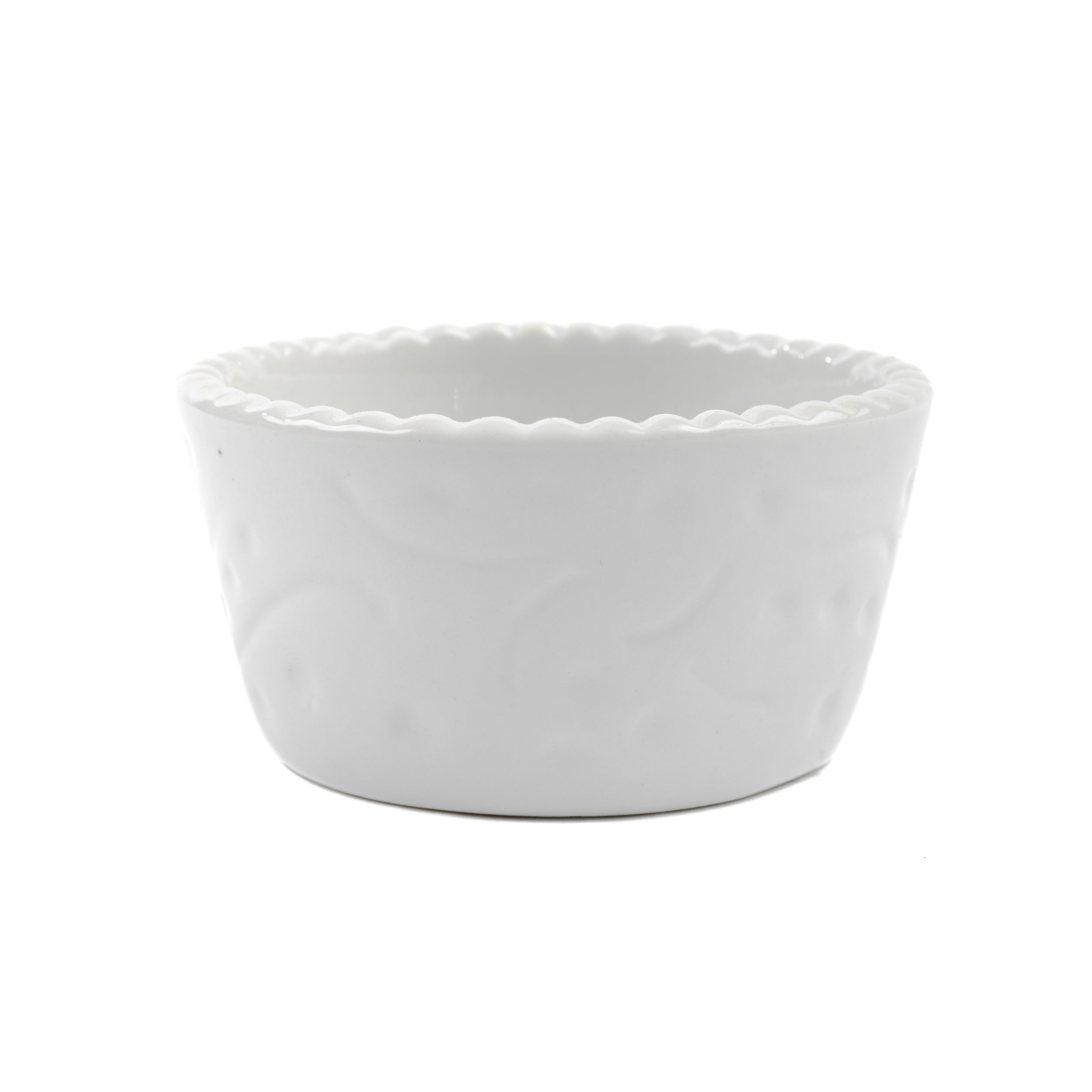 COCCETTO PER SOUFFLE' PORCELLANA ROYALE Ø cm 9 x 5(h)