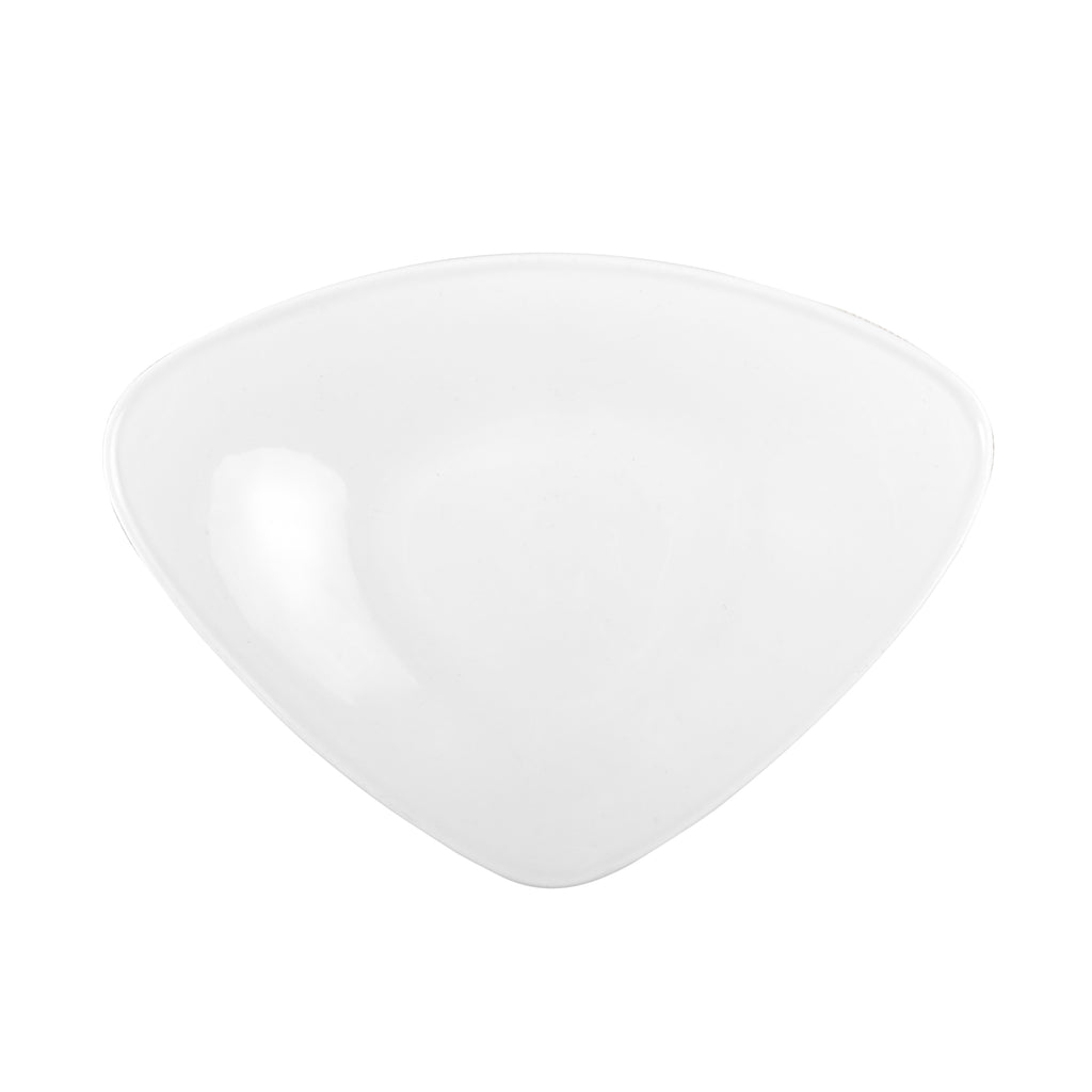 MONOPORZIONE TRIANGOLARE STONDATA PORCELLANA LE COQ BY SAM&SQUITO cm18x13