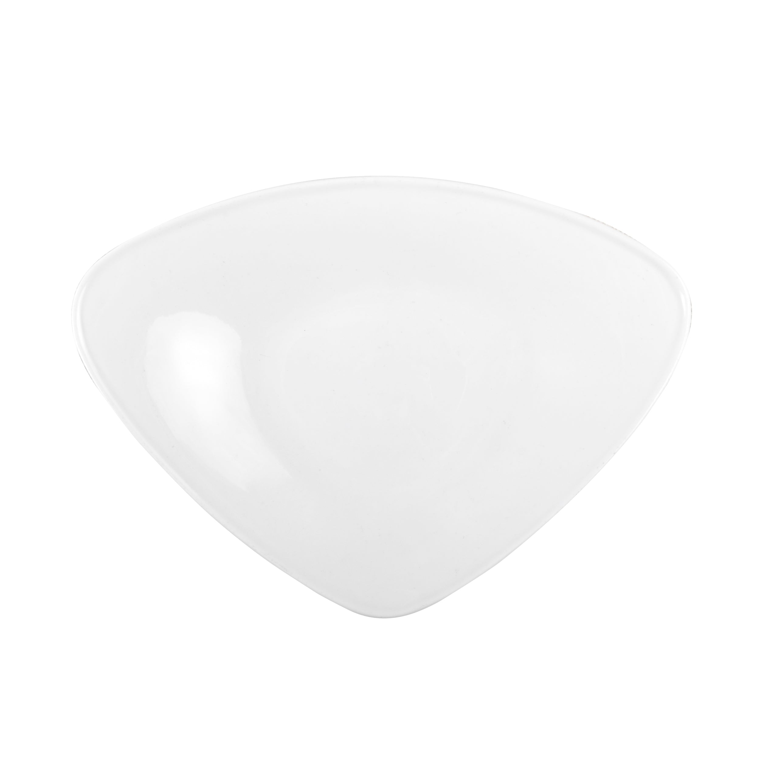 MONOPORZIONE TRIANGOLARE STONDATA PORCELLANA LE COQ BY SAM&SQUITO cm18x13