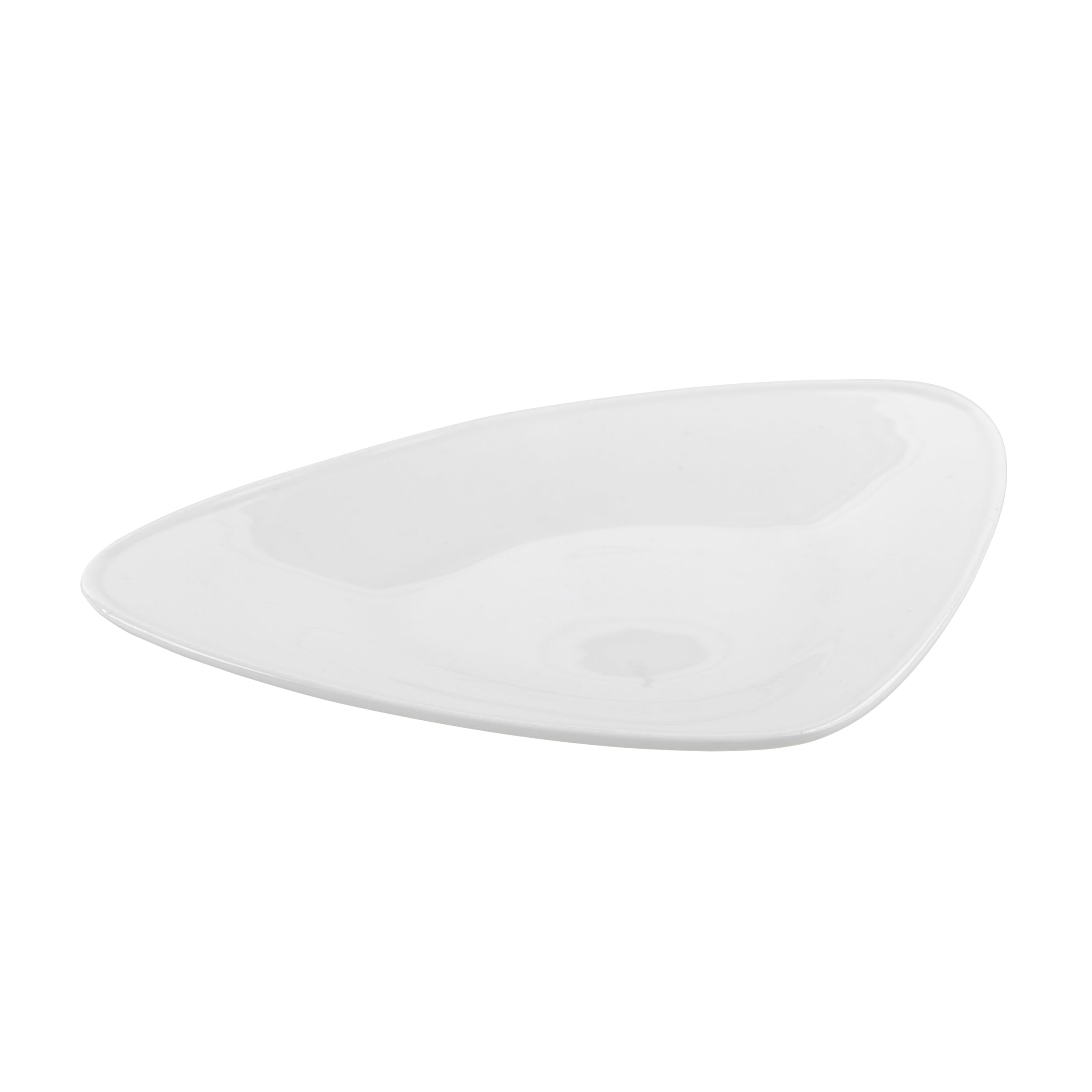 MONOPORZIONE TRIANGOLARE STONDATA PORCELLANA LE COQ BY SAM&SQUITO cm18x13