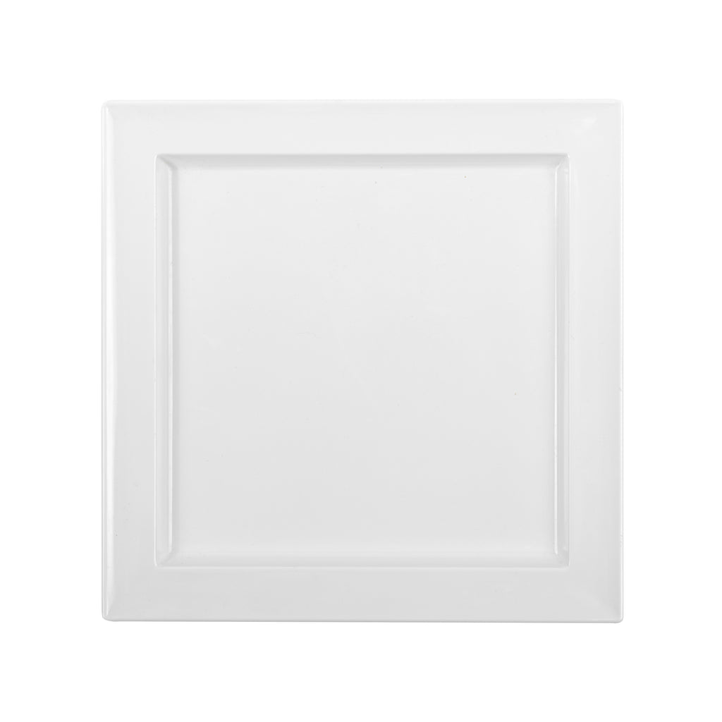 VASSOIO QUADRATO MELAMINA BIANCO cm 37x37