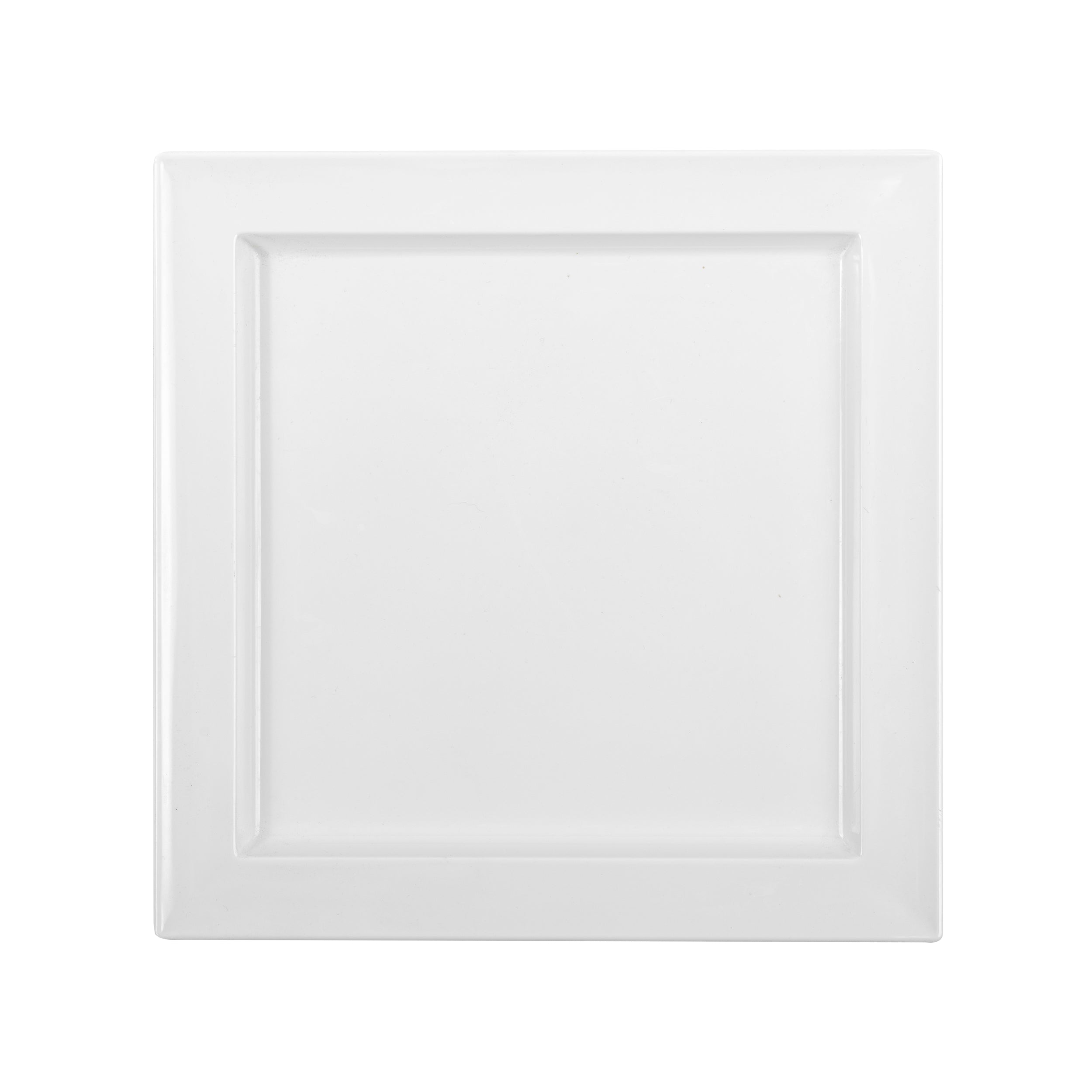 VASSOIO QUADRATO MELAMINA BIANCO cm 37x37