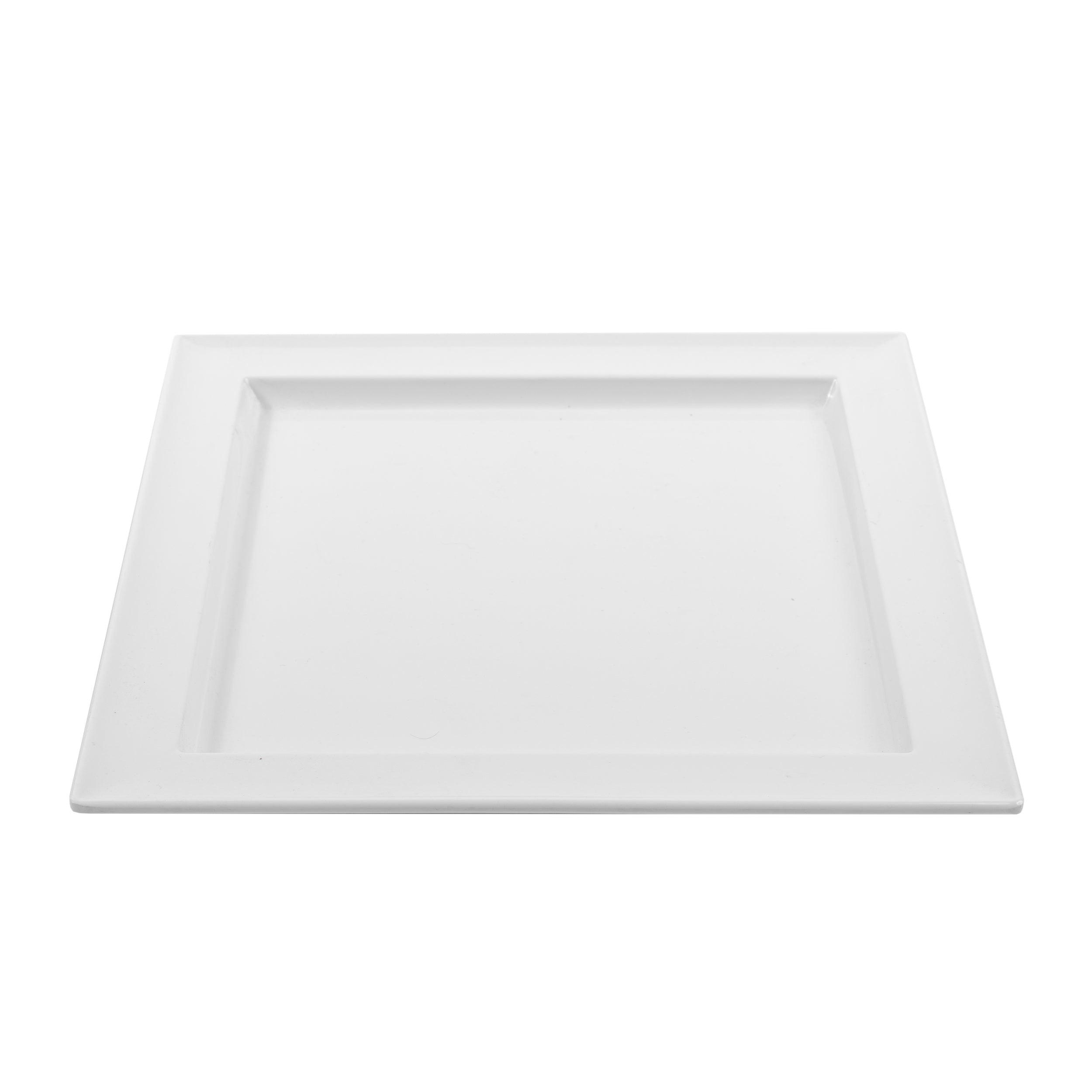 VASSOIO QUADRATO MELAMINA BIANCO cm 37x37