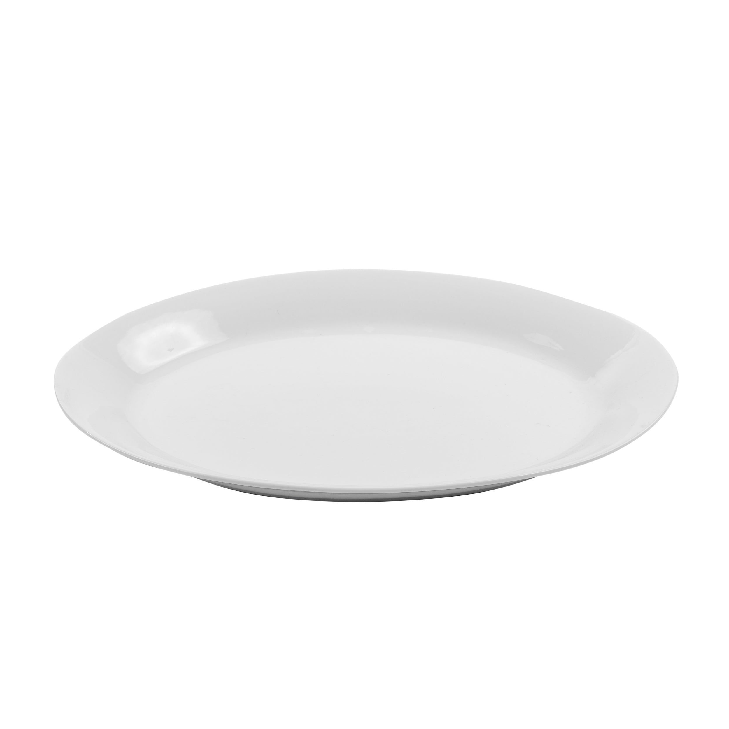 VASSOIO OVALE PORCELLANA BIANCA cm 34x23