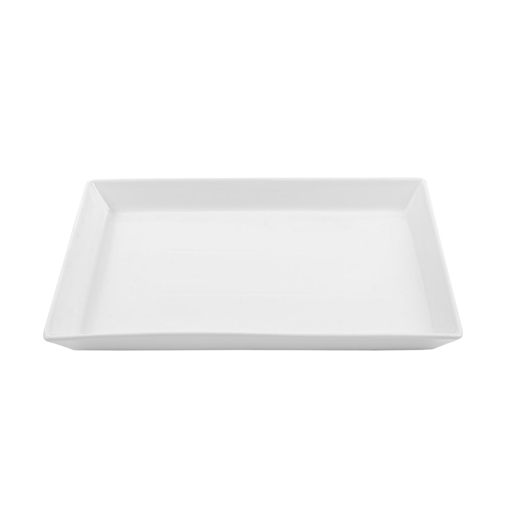 VASSOIO RETTANGOLARE PORCELLANA TOP cm 39x25
