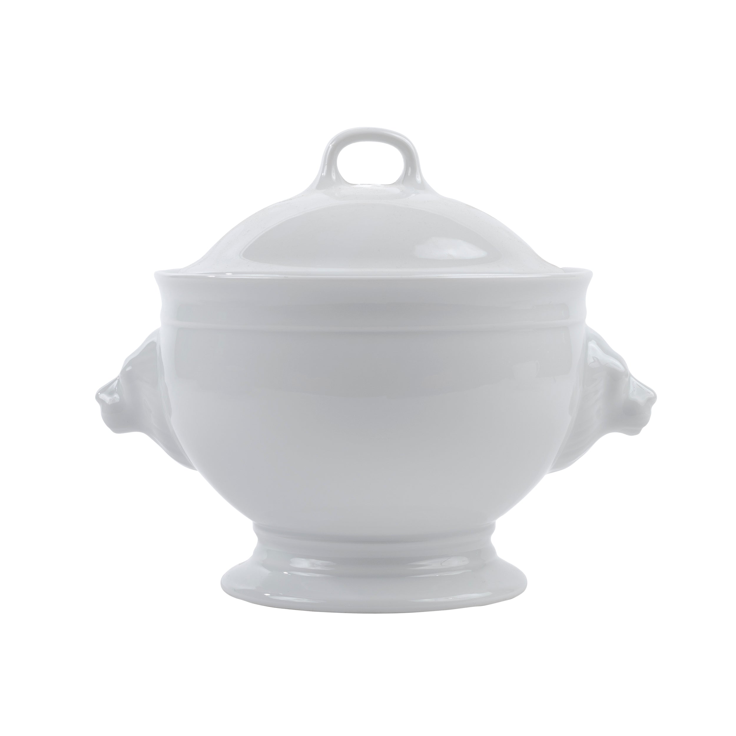 ZUPPIERA PORCELLANA TESTA DI LEONE TABLE TOP T≈T Ø18 h 16 cm