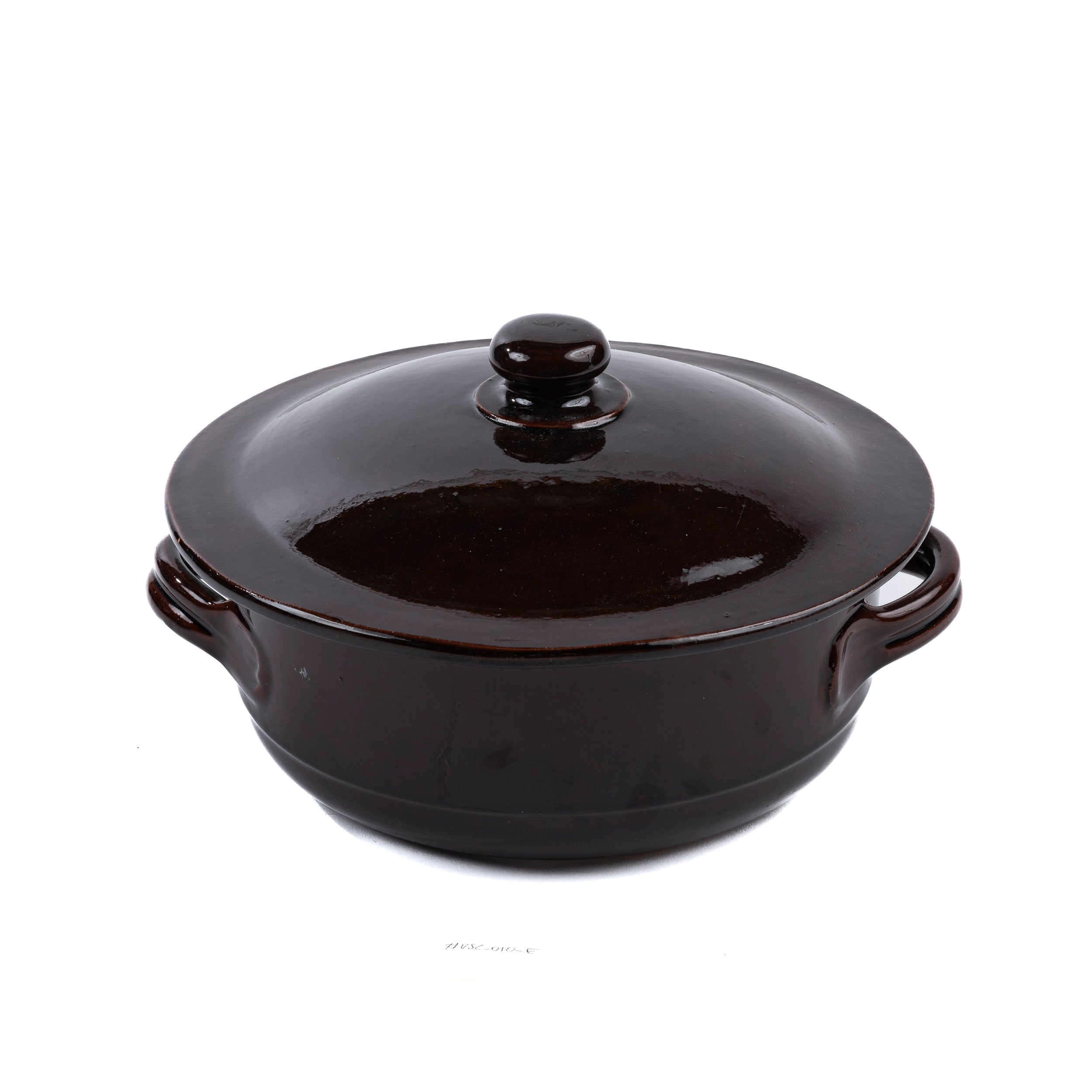 ZUPPIERA TERRACOTTA  + coperchio Ø23 h 18 cm
