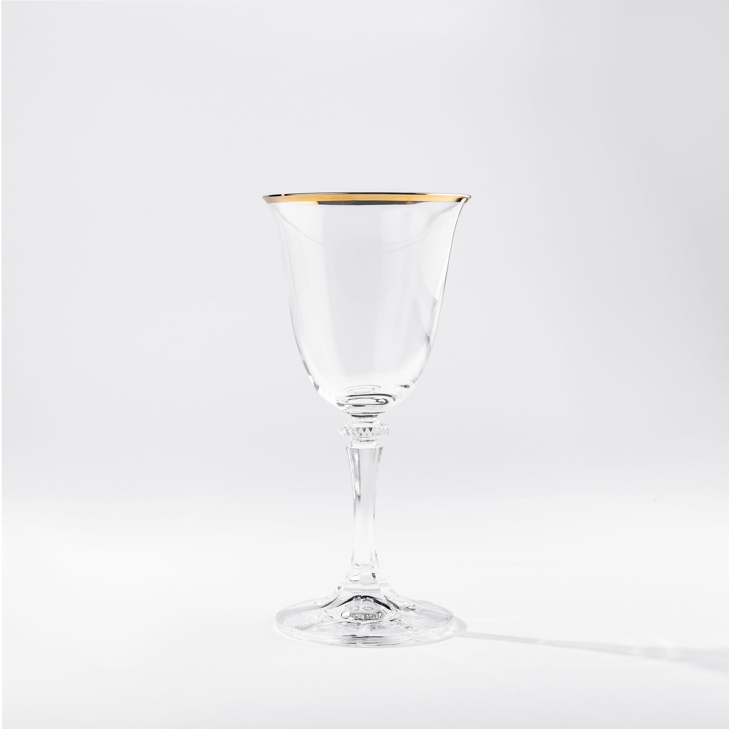 BICCHIERE ACQUA KLEOPATRA FILO ORO cl25 (conf 25 pz)
