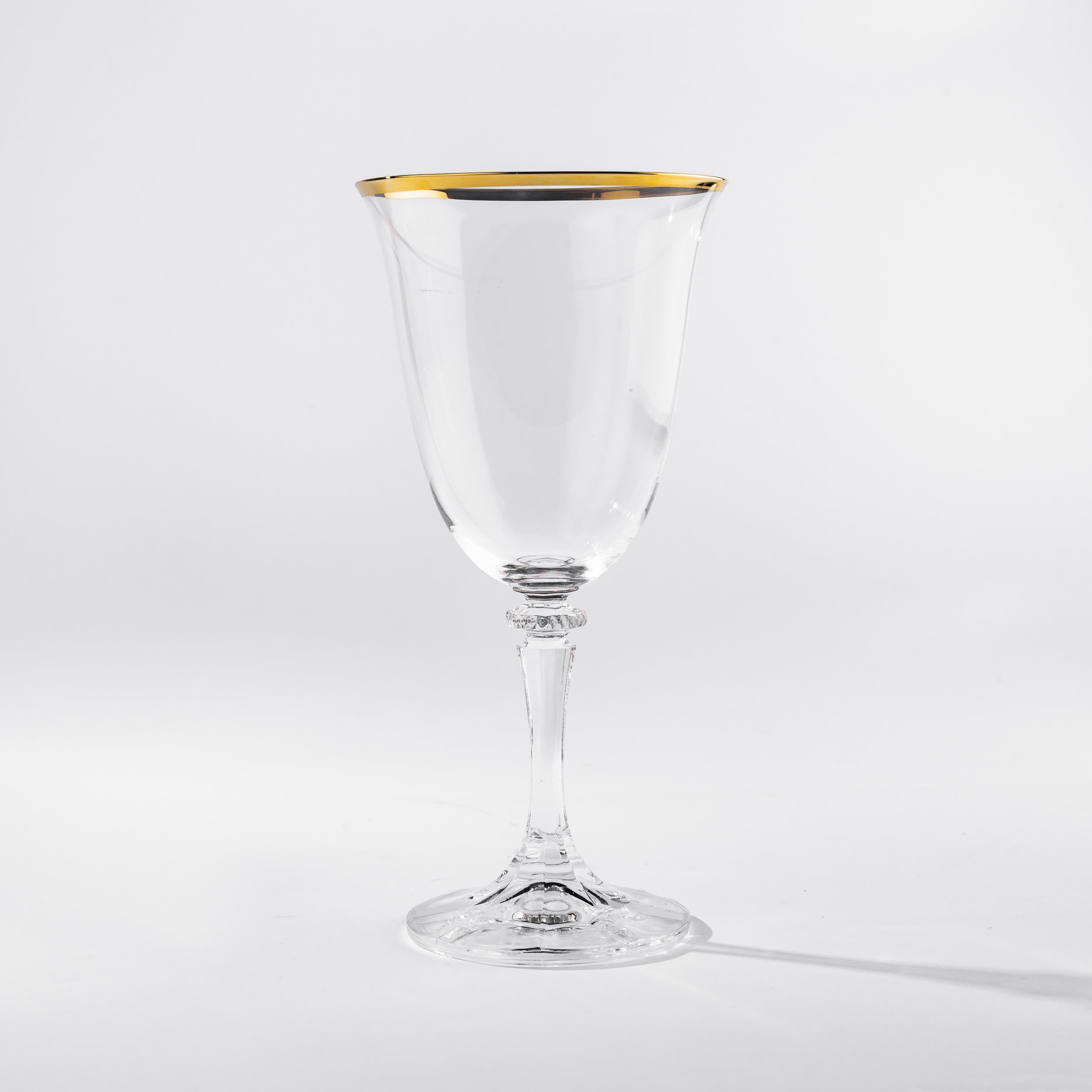 BICCHIERE VINO ROSSO KLEOPATRA FILO ORO cl36 (conf 20 pz)