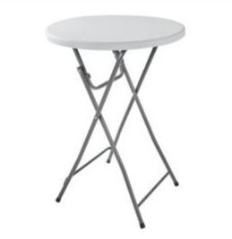 TAVOLO ALTO BAR PLASTICA TONDO diam80 h110