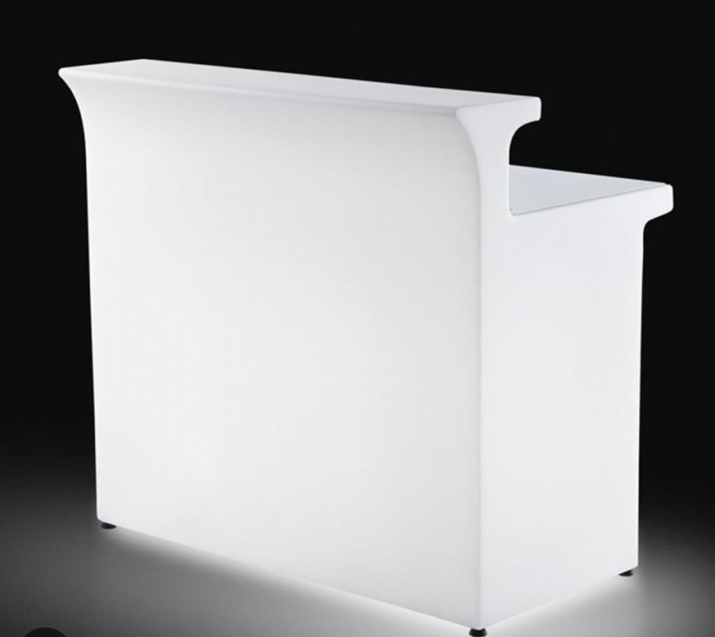 BANCONE BAR BREAK LINE LUMINOSO cm 120x75x110(h)