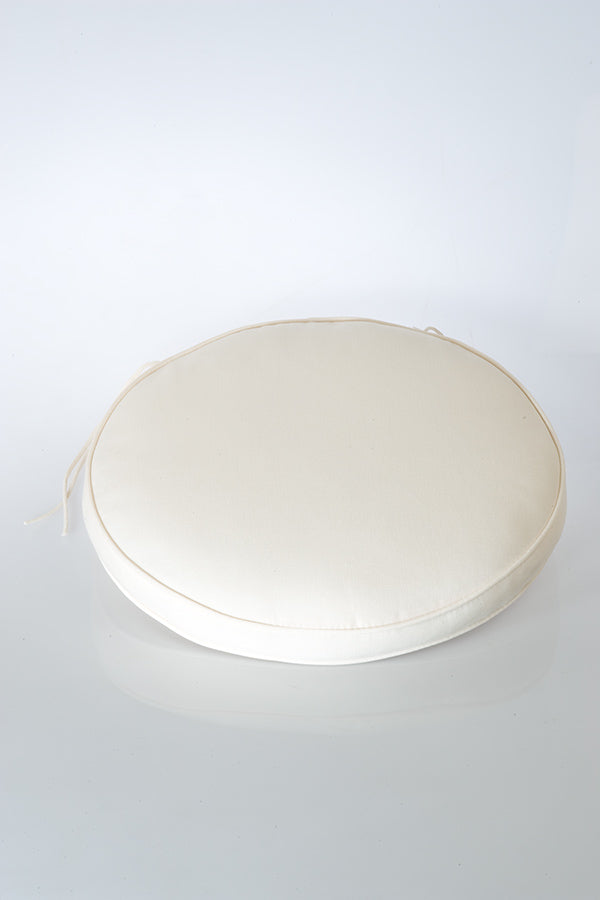 CUSCINO BIANCO TONDO  Ø 38 cm
