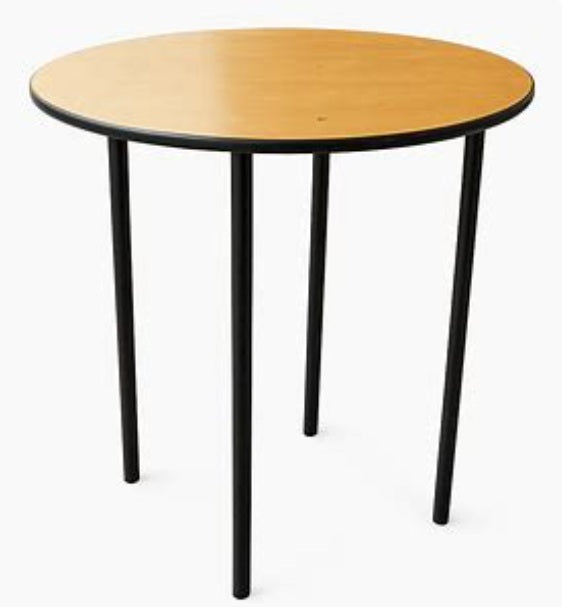 TAVOLO TONDO LEGNO Ø cm 90 h110